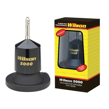 Wilson Antennas W5000 Series Magnet Mount Mobile Cb Antenna Kit With 62.5" Whip 880-200152B